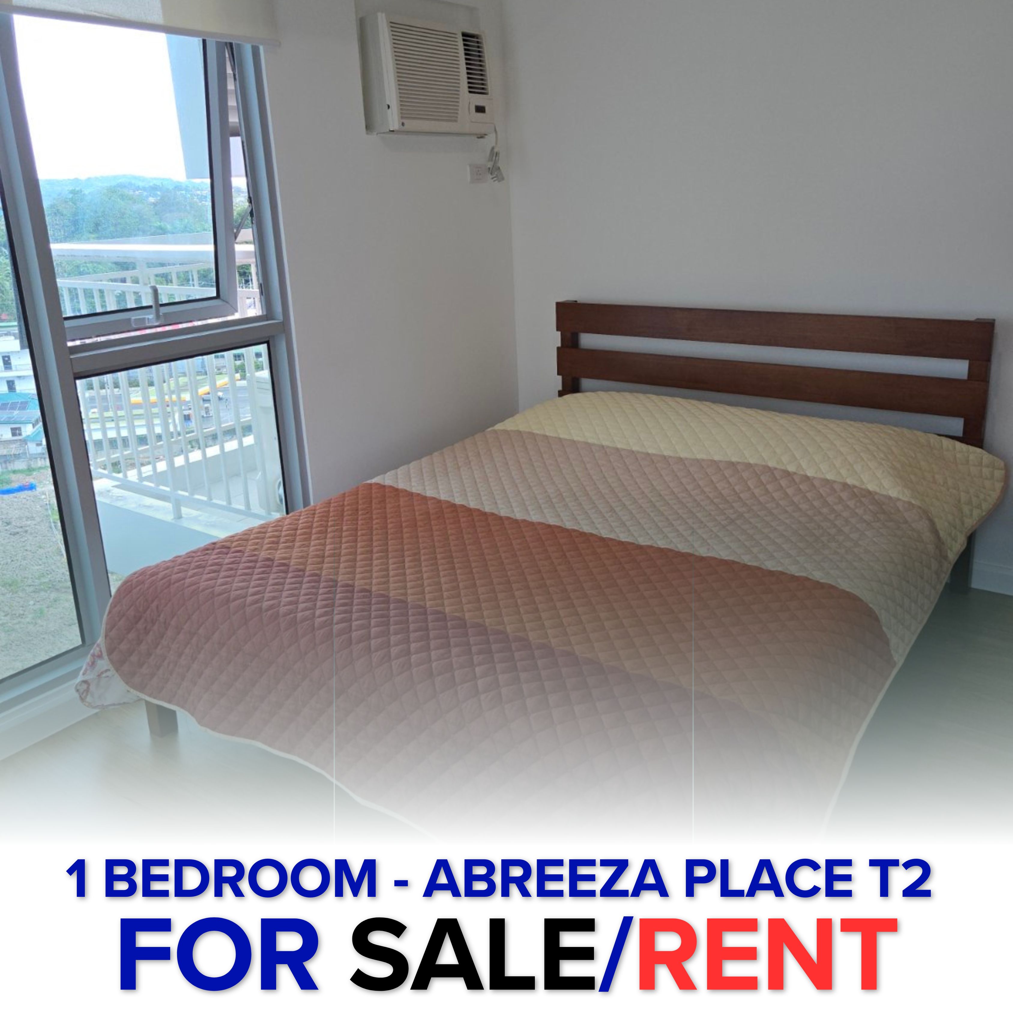 Abreeza Place T2- 1BR Corner Unit w/ Balcony
