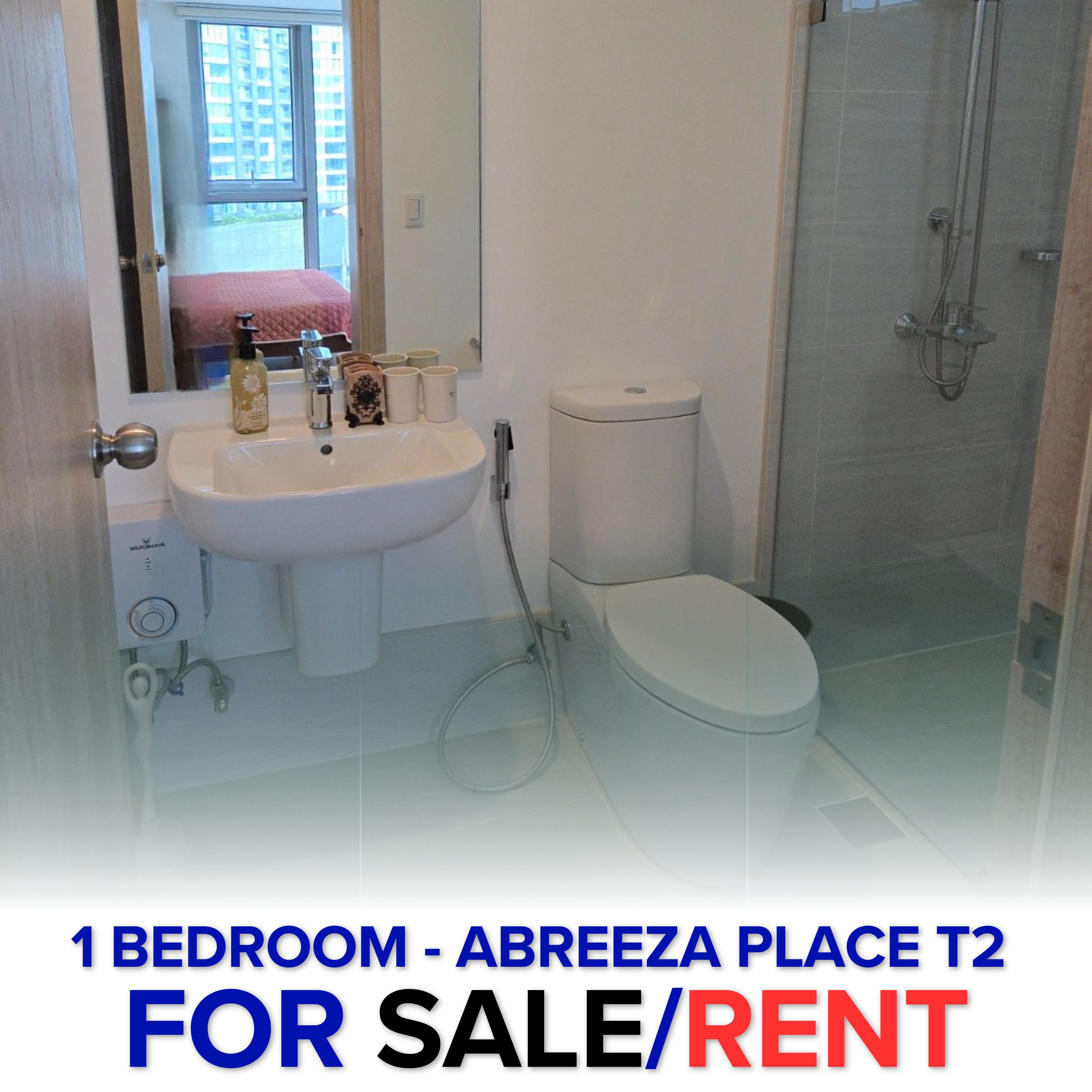 Abreeza Place T2- 1BR Corner Unit w/ Balcony