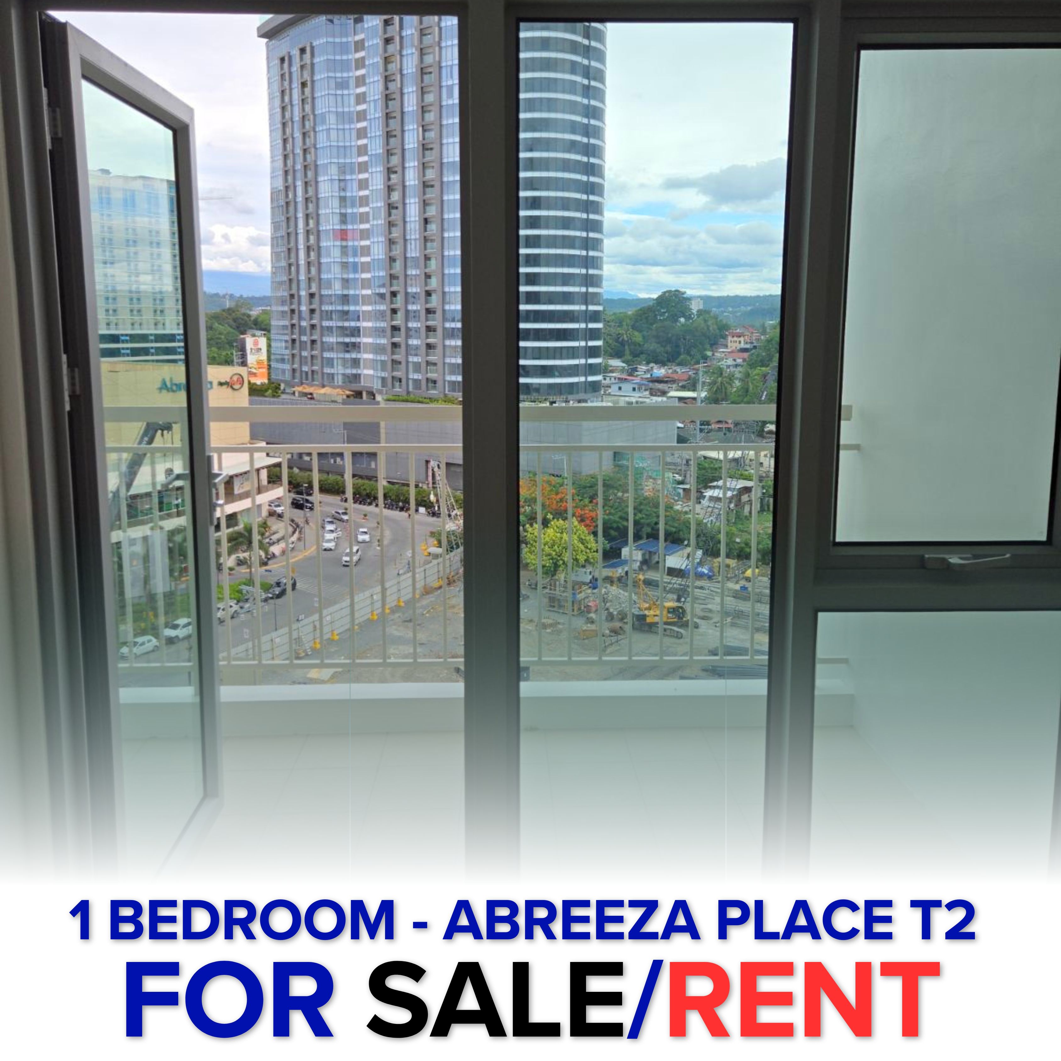 Abreeza Place T2- 1BR Corner Unit w/ Balcony